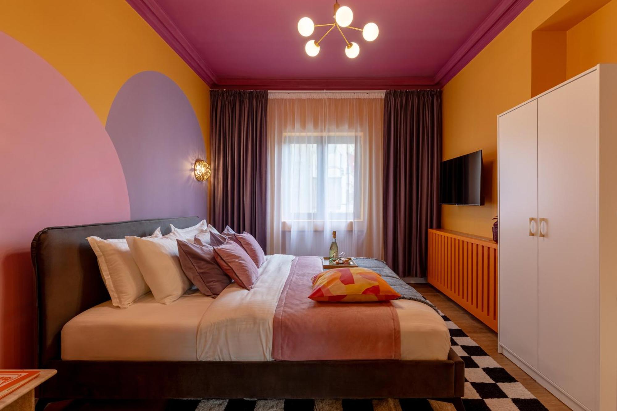 Ferienwohnung Wes Anderson In Bukarest Exterior foto