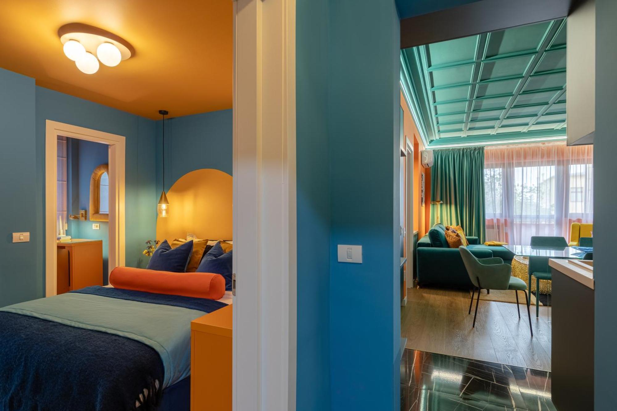 Ferienwohnung Wes Anderson In Bukarest Exterior foto