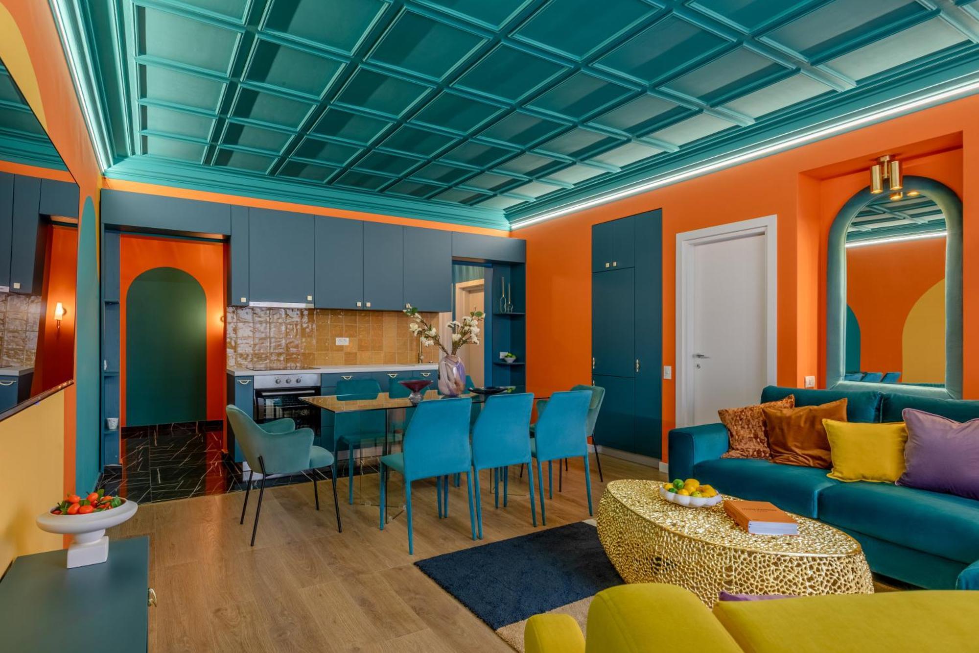 Ferienwohnung Wes Anderson In Bukarest Exterior foto