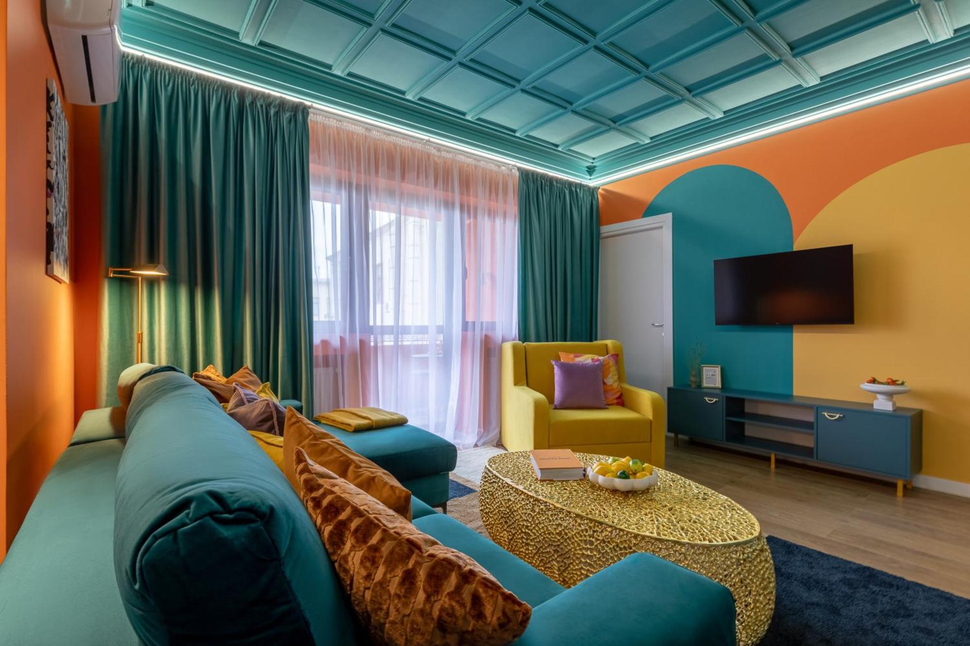 Ferienwohnung Wes Anderson In Bukarest Exterior foto